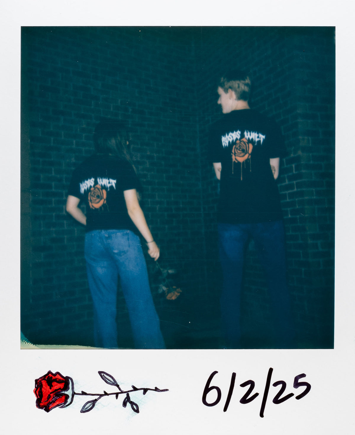 "Roses Wilt" short sleeve t-shirt