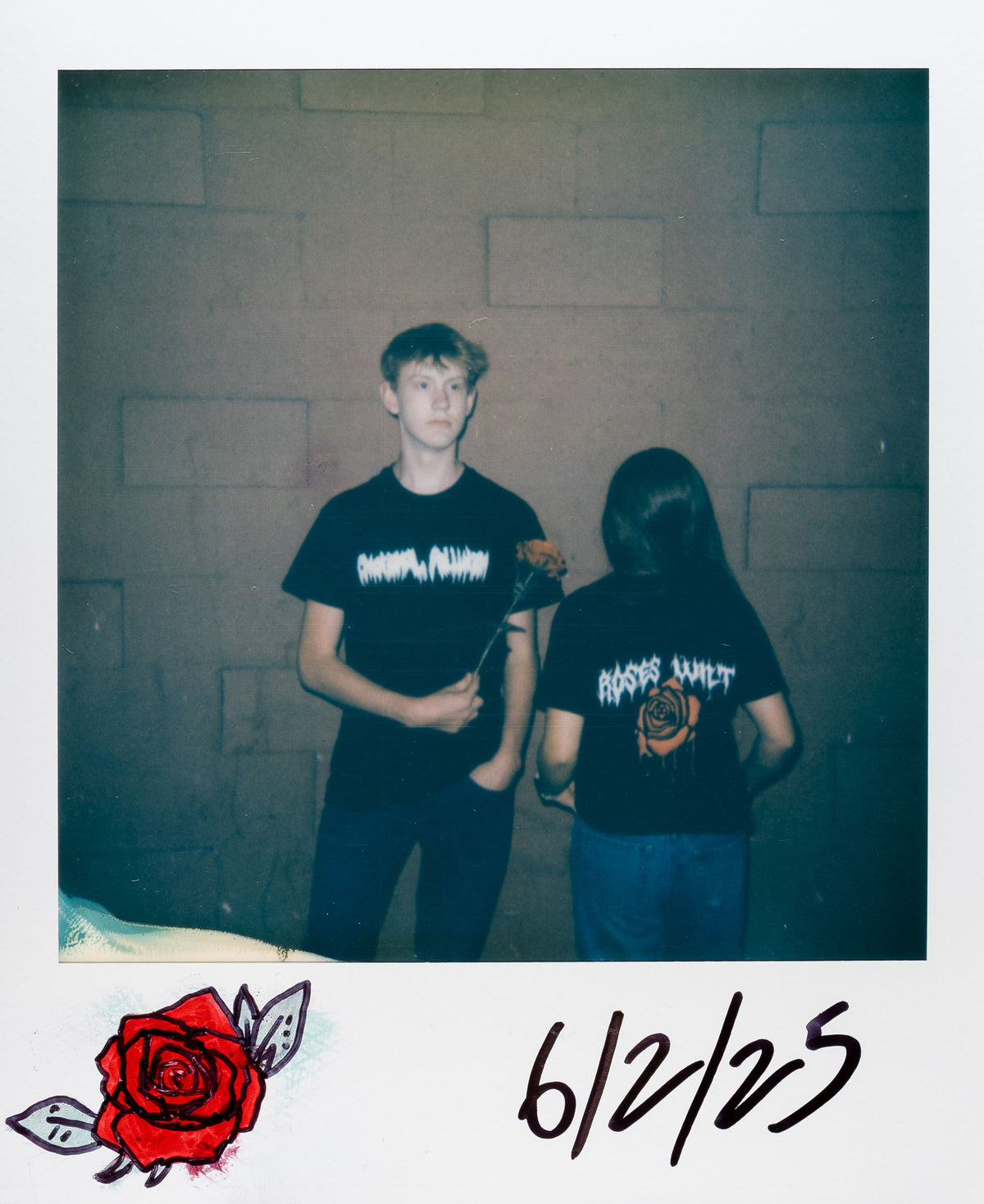 "Roses Wilt" short sleeve t-shirt